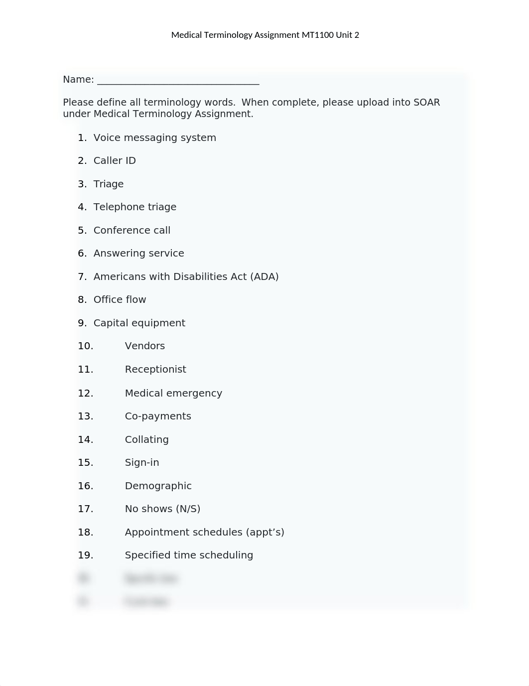 MT1100 Unit 2 Medical Terminology.docx_di5dnqsipqc_page1