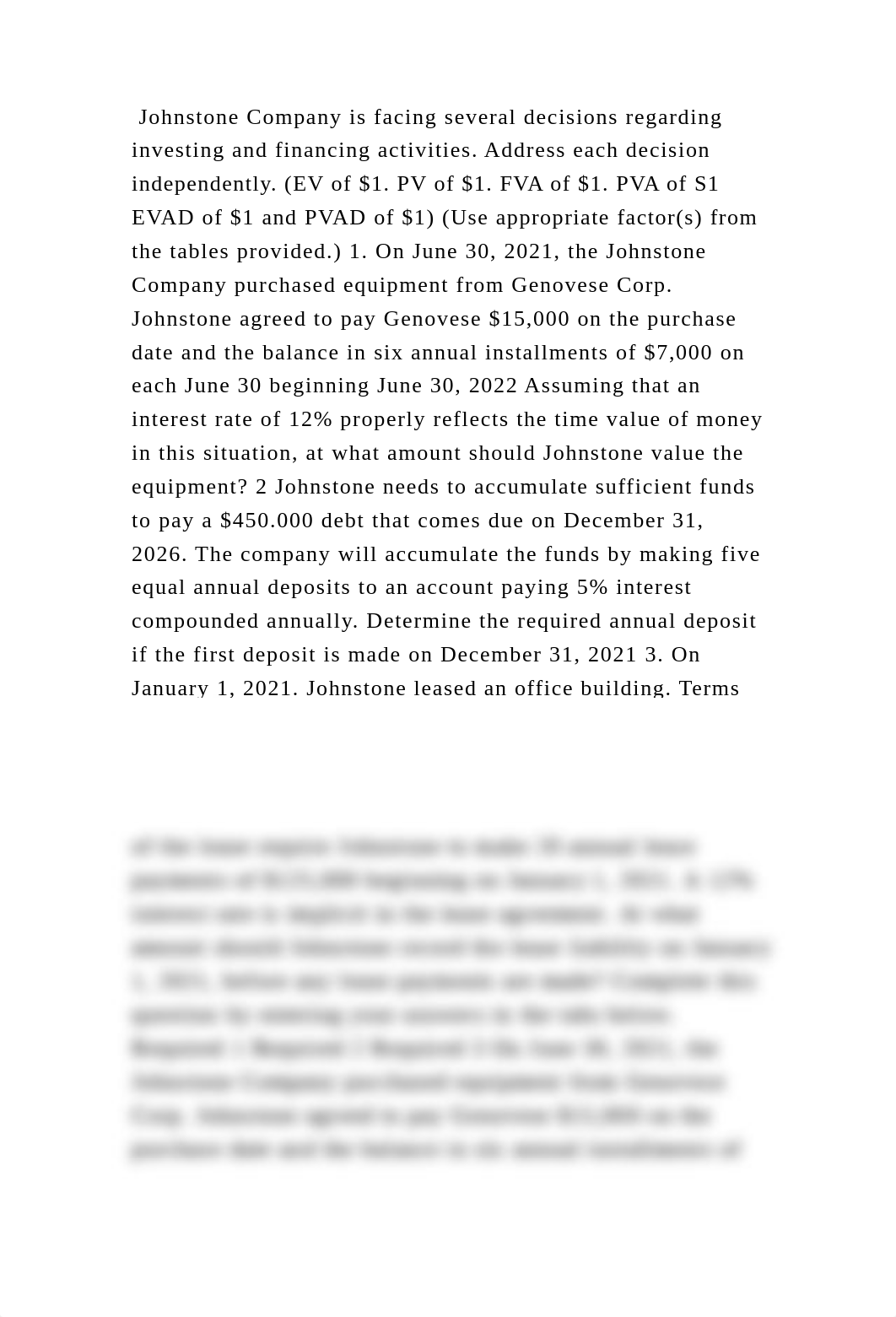 Johnstone Company is facing several decisions regarding investing and.docx_di5s3b4ysqe_page2