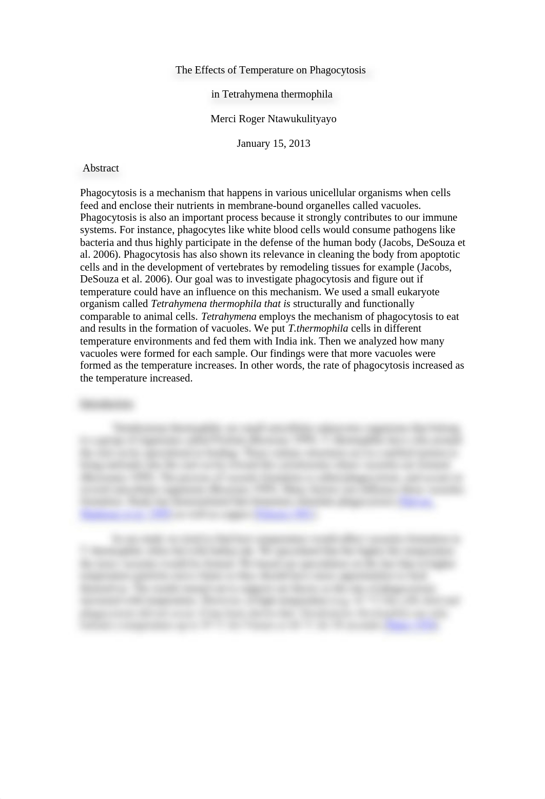 The Effects of Temperature on Phagocytosis Lab Report_di67458fdma_page1