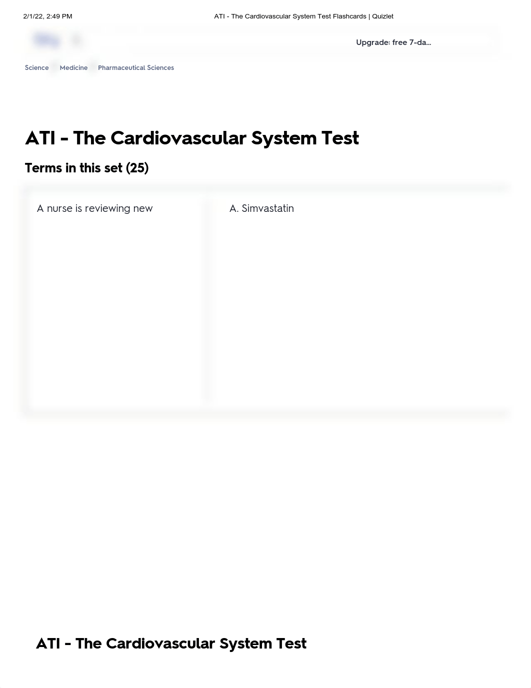 ATI - pharm made easy questions cardio.pdf_di6thxa7wgy_page1