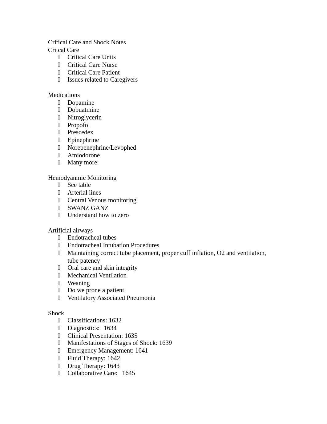 Critical Care and Shock Notes.docx_di6wvubh6m8_page1