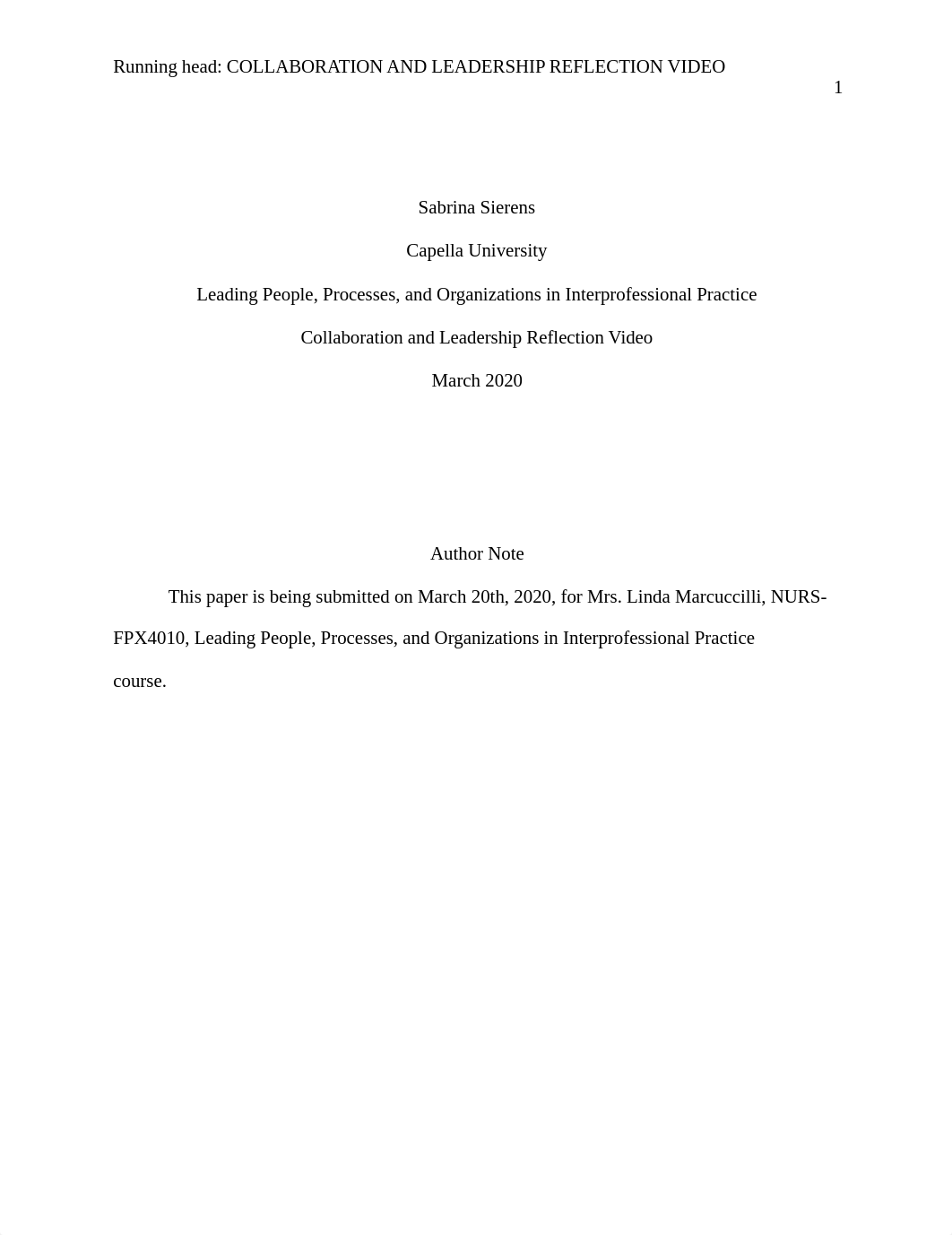 FBX4010SierensSierens_Assessment 1 Leadership collaboration reflection_032020.docx_di72f2gy8h1_page1