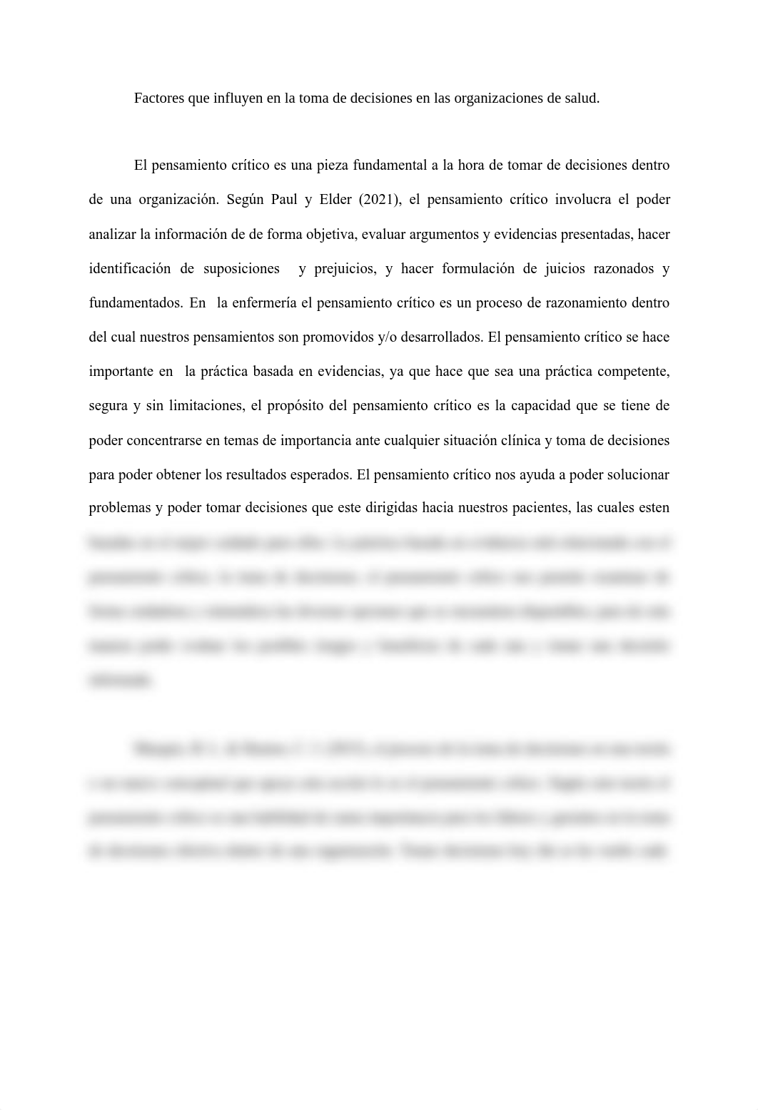 NUrs 5130, Tarea 1.2 Factores que influyen en la toma de decisiones en las organizaciones de cuidado_di75jrks8hp_page2