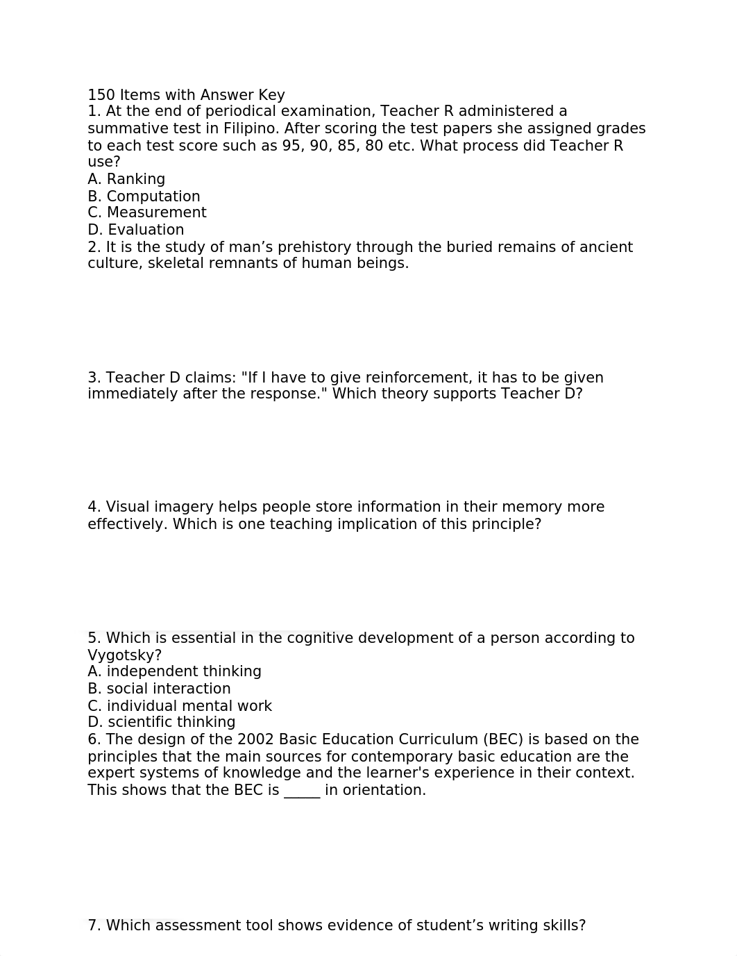 150 Items with Answer Key.docx_di7jjh3woey_page1