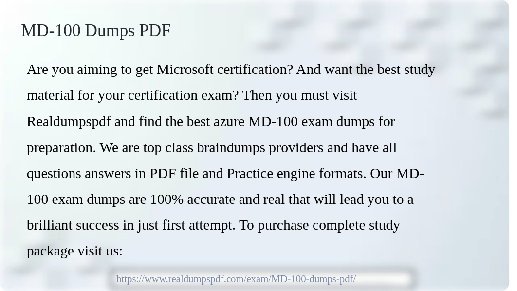 Microsoft MD-100 Dumps pdf - Prepare And Get High Scores.pdf_di7klxo9dp3_page2