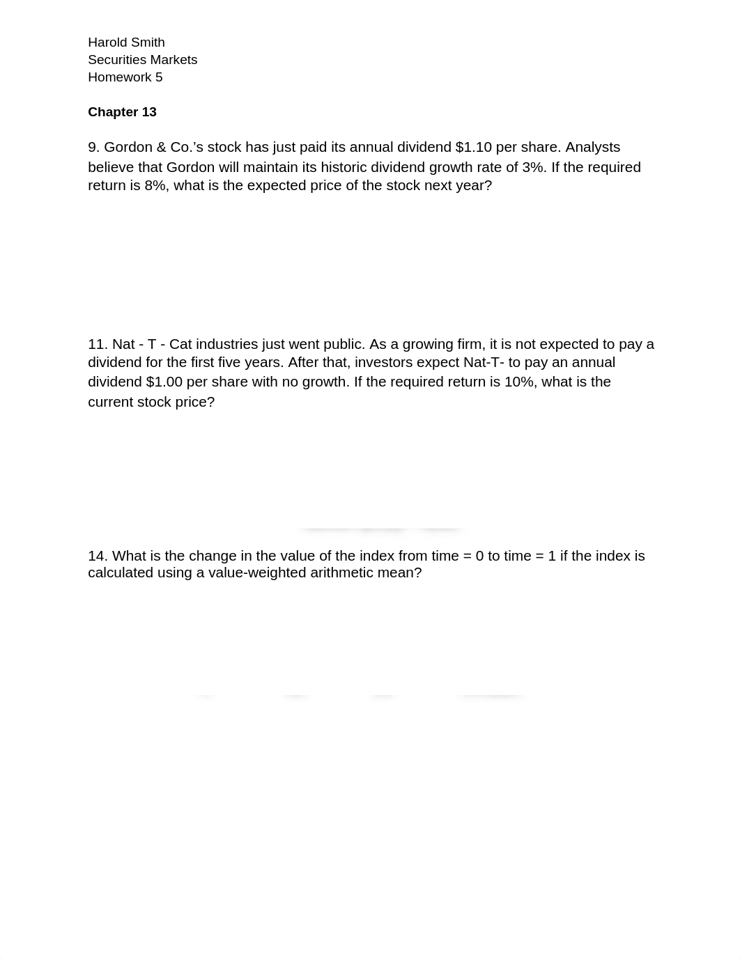 Chapter 13 Securities markets HW.docx_di7o343t1d1_page1