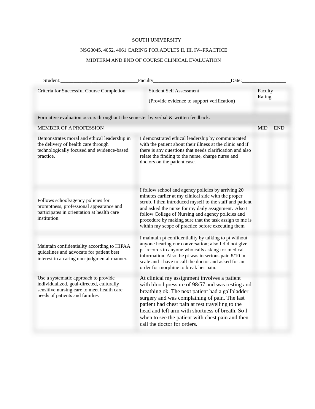 evaluationtool NSG3045, 4052, 4061 CARING FOR ADULTS II,    III, IV--PRACTICE.docx_di7opnwb3hu_page1