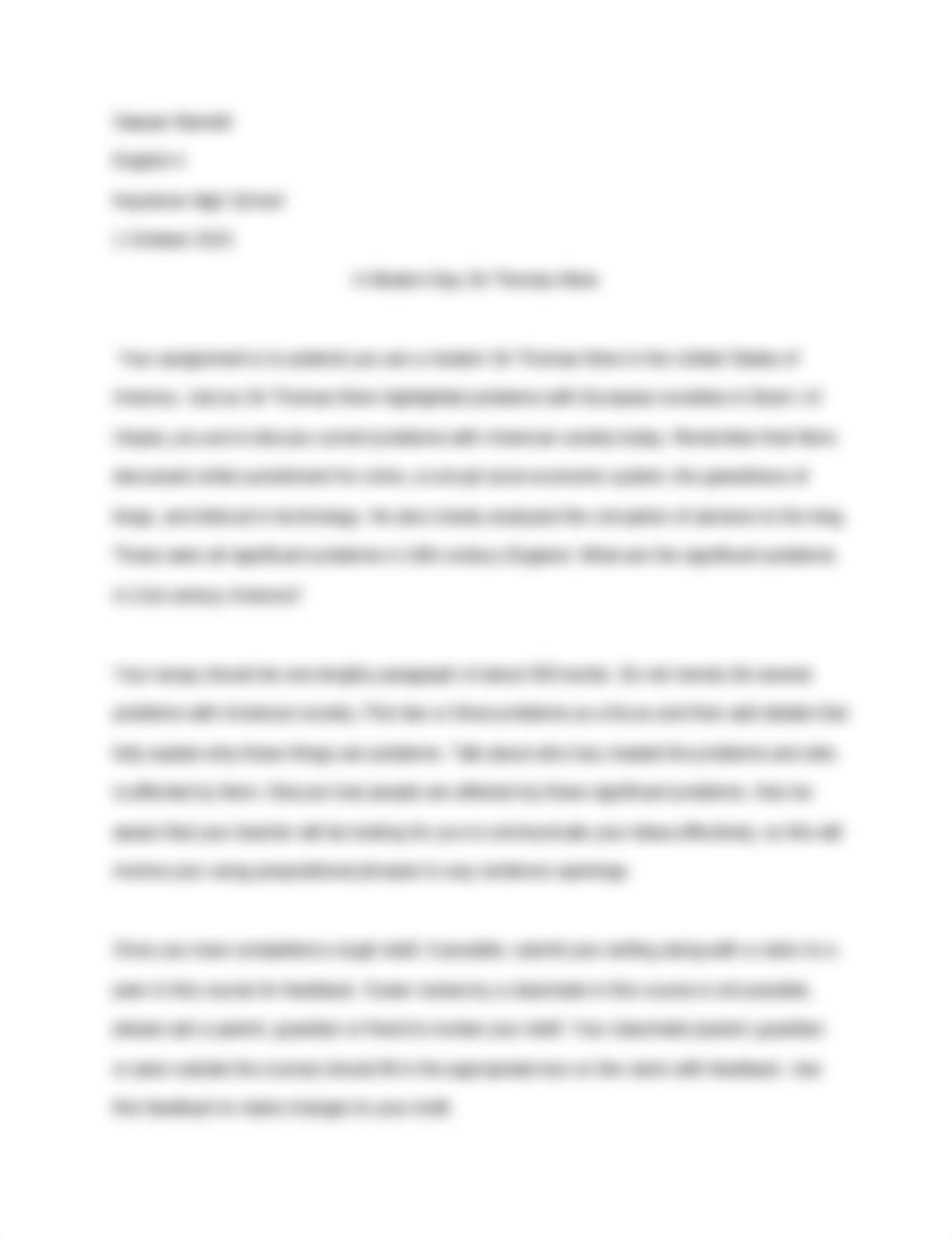 English 4 A Modern Day Sir Thomas More_di81lspkhao_page1