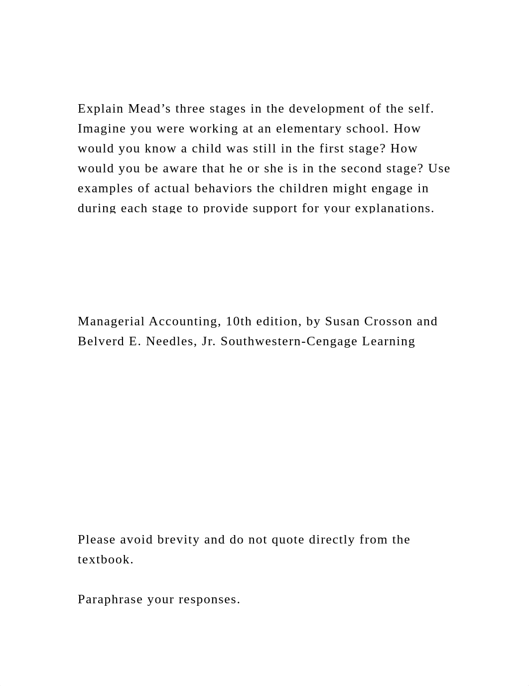 Explain Mead's three stages in the development of the self. Imagin.docx_di8407e70xw_page2