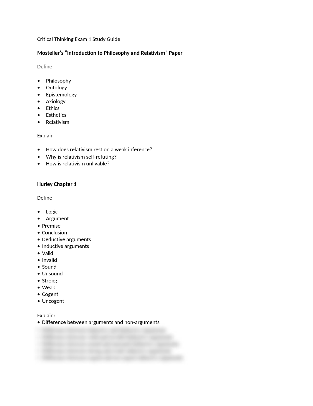 Critical Thinking Exam 1 Study Guide (2).docx_di87igq40yq_page1