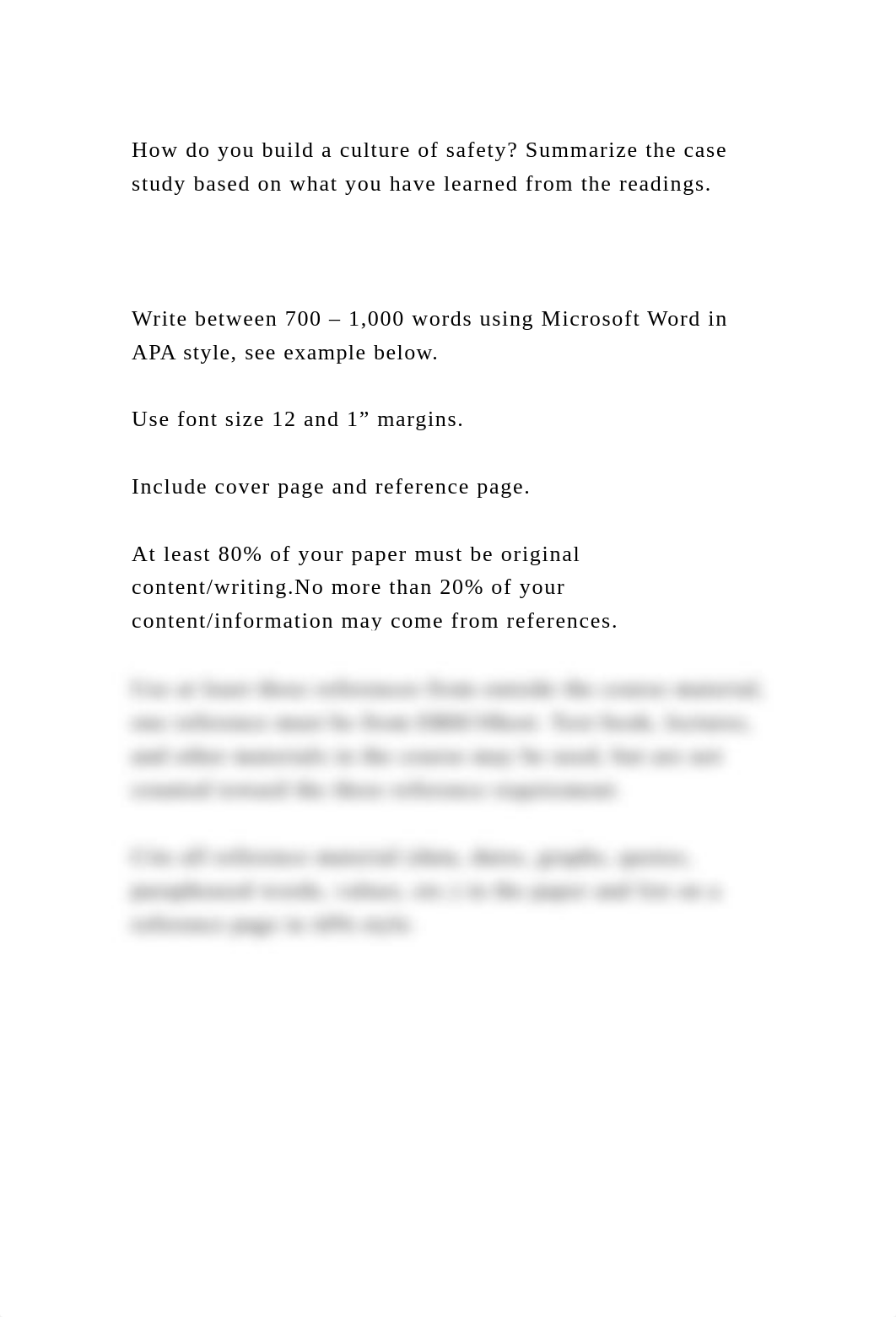 How do you build a culture of safety Summarize the case study based.docx_di88k0r79fc_page2