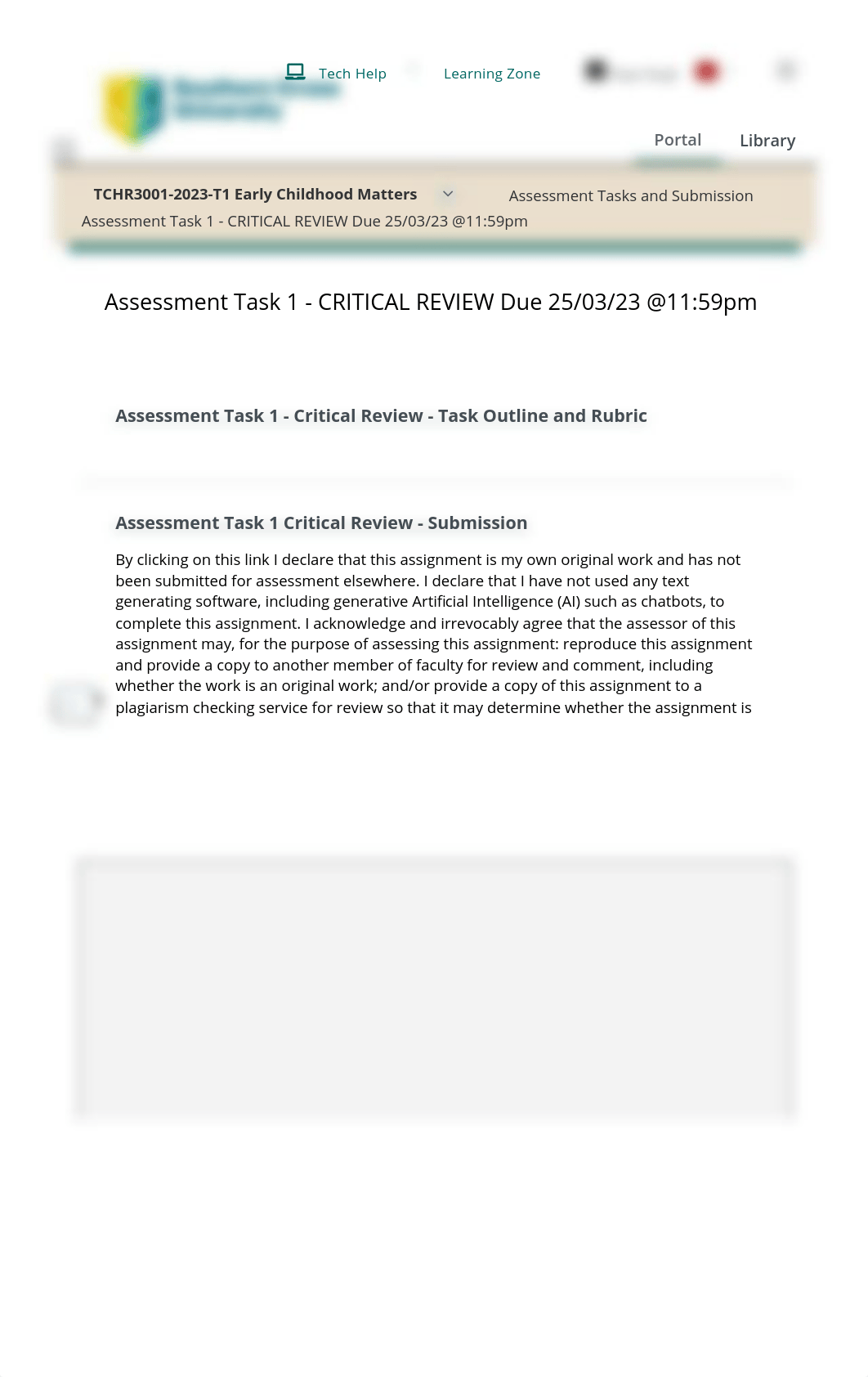 Assessment Task 1 - CRITICAL REVIEW Due 25-03-23 @11-59pm &....pdf_di8qymacr6p_page1