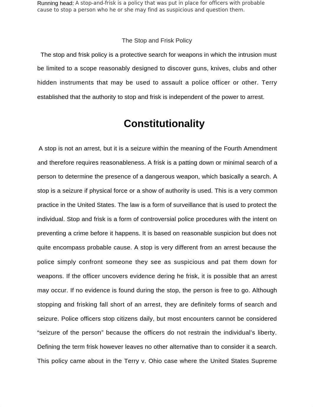 The Stop and Frisk Policy.docx_di8vcj8pfsv_page1