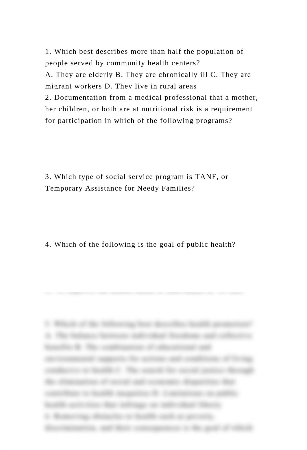 1. Which best describes more than half the population of people serv.docx_di94unu31q3_page2