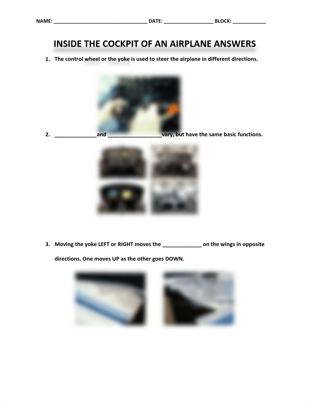 Copy of INSIDE THE COCKPIT OF AN AIRPLANE Answer Sheet.docx.pdf_di9d4rly305_page1