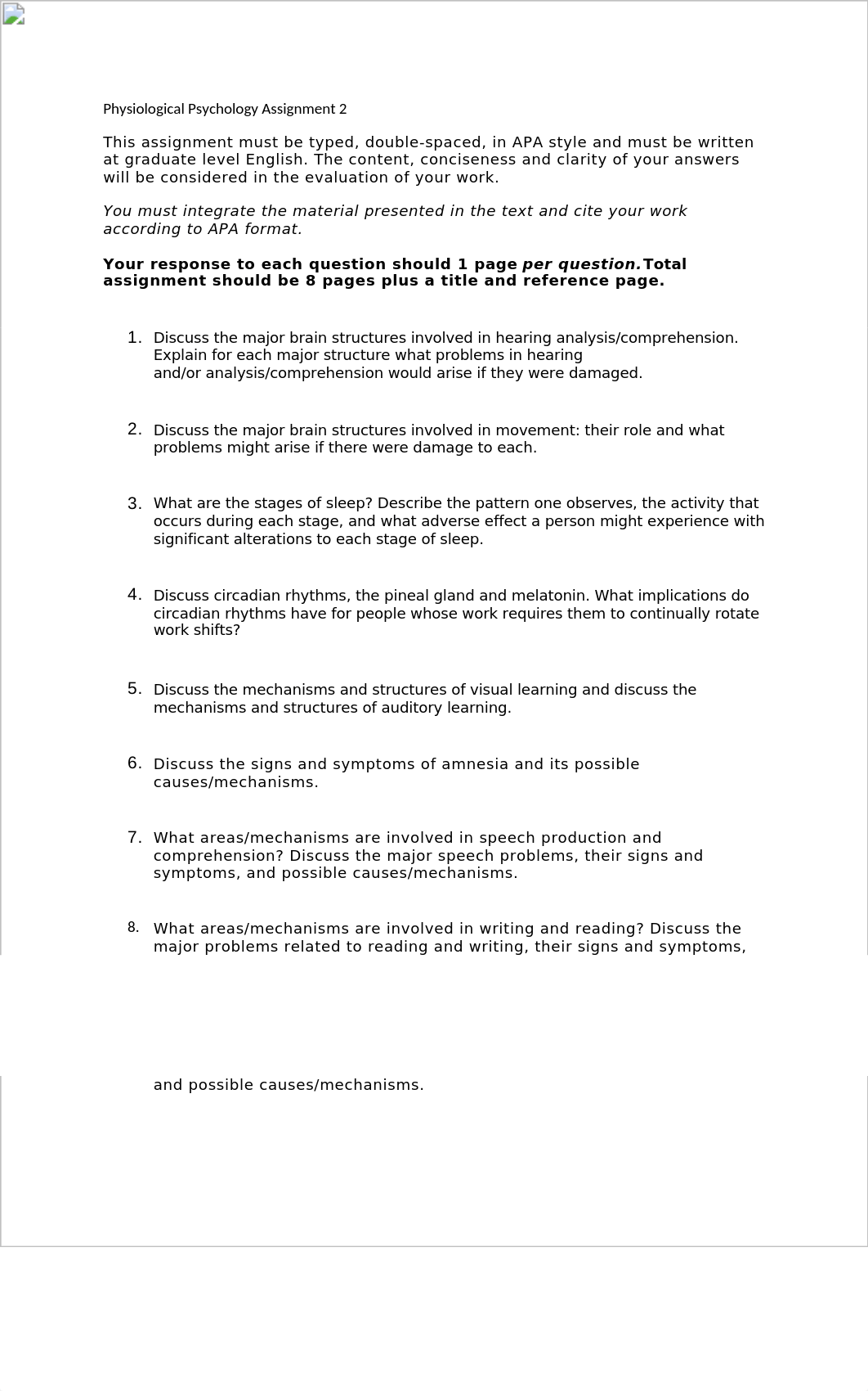 Physiological Psychology Assignment 2.docx_di9hpe1uegq_page1