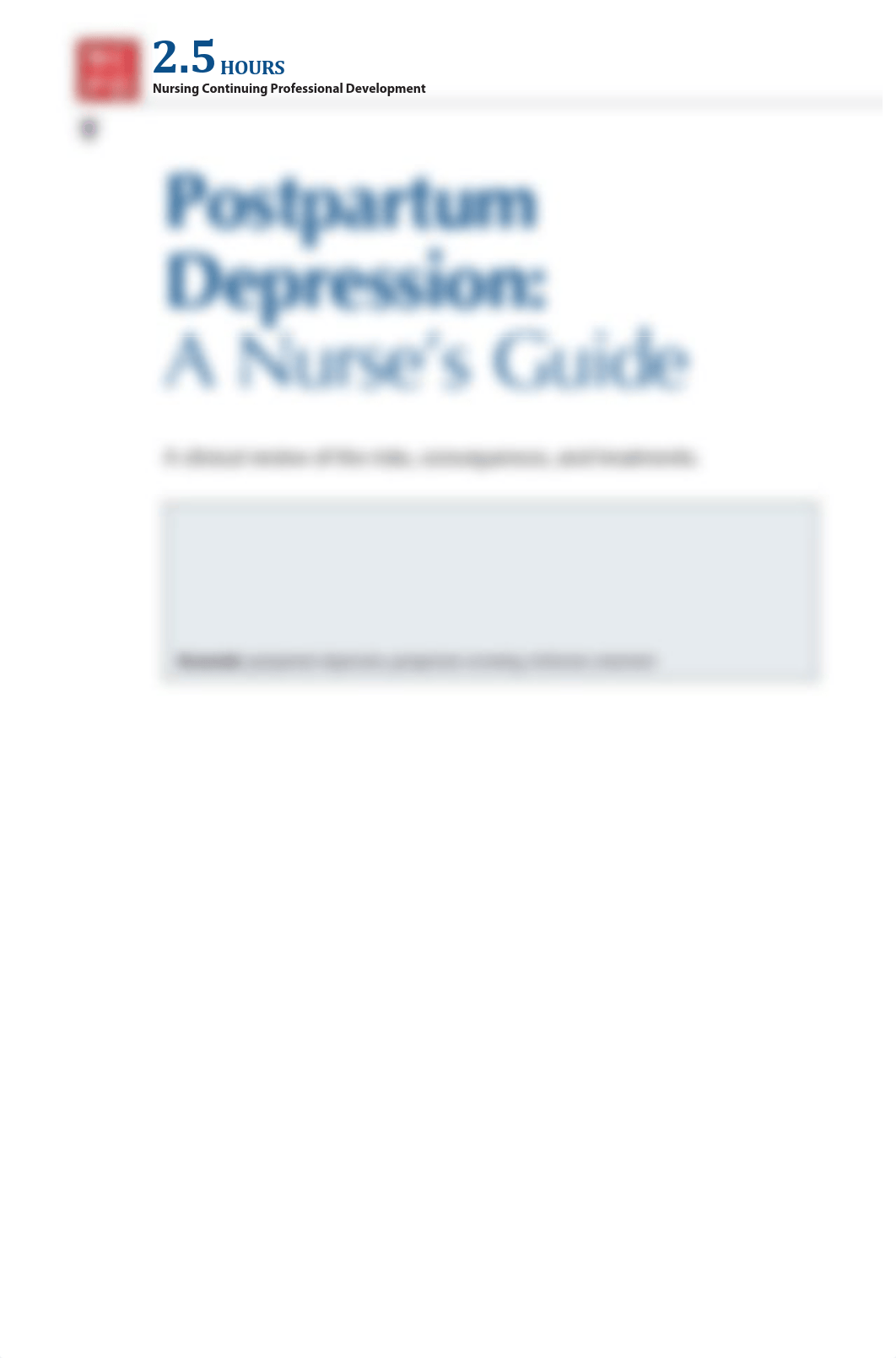 CE__Postpartum_Depression__A_Nurse_s_Guide25.pdf_di9jl947695_page1