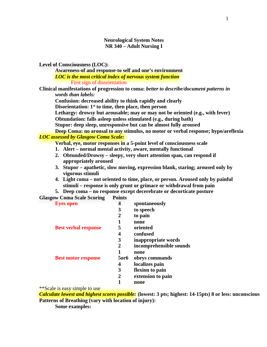 Neurological System Notes.doc_di9nftapmkc_page1