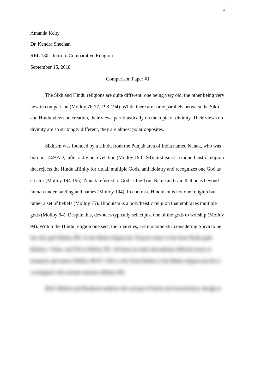 REL 130 - Comparision Paper #1.docx_di9qnx473dw_page1