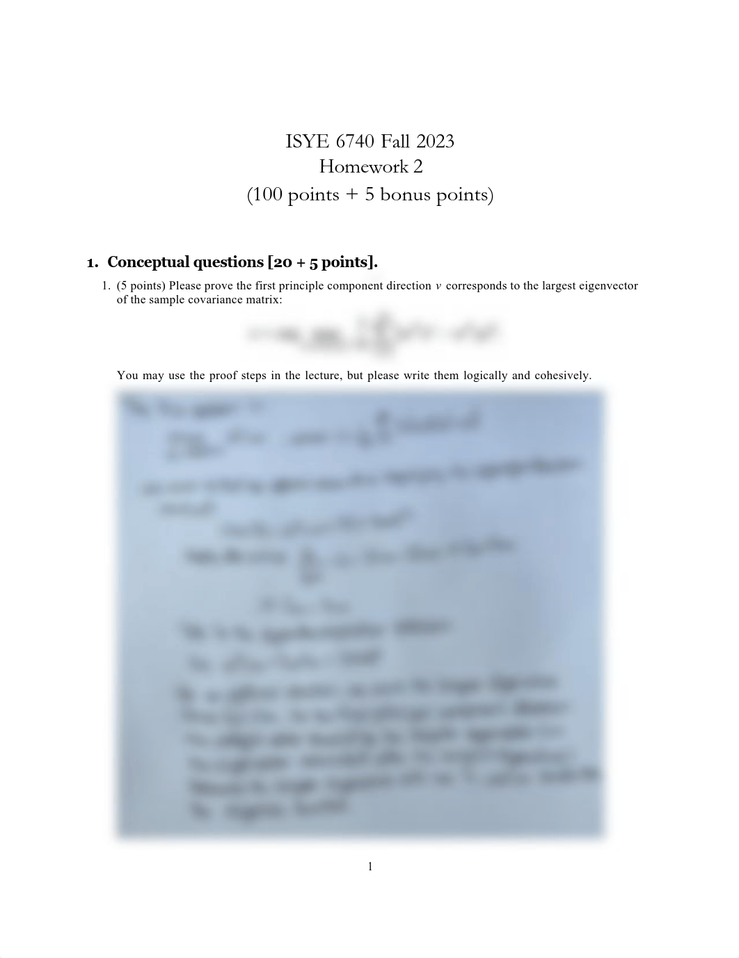 ISYE 6740 HW 2 Sol.pdf_dia3hxoihg0_page1