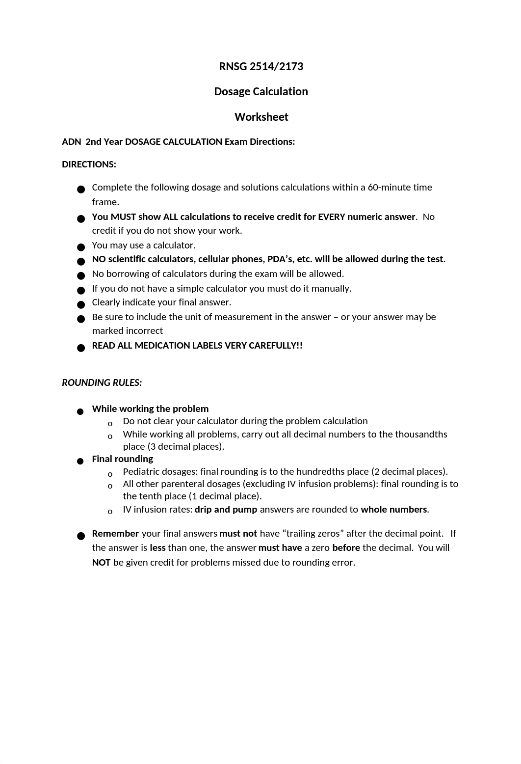 Dosage Calculations  Work Sheet_dia4s82oedu_page1