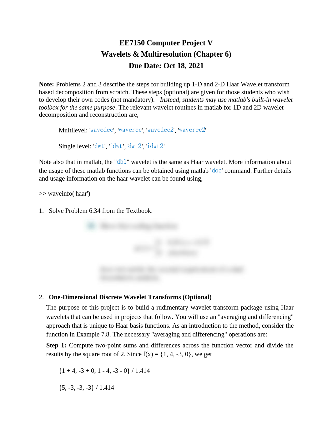 Project-5 Wavelets & Multiresolution (Chapter 6).pdf_diab0awynqu_page1