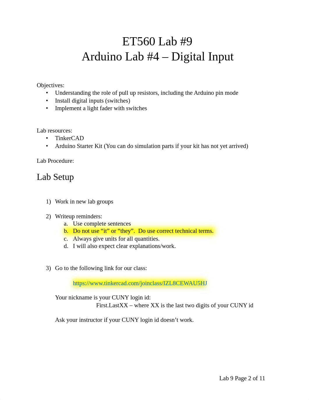 Jorge Cortes ET-560 Lab#9 ARDUINO LAB#4 DIGITAL INPUT.pdf_diabjnayrw9_page2