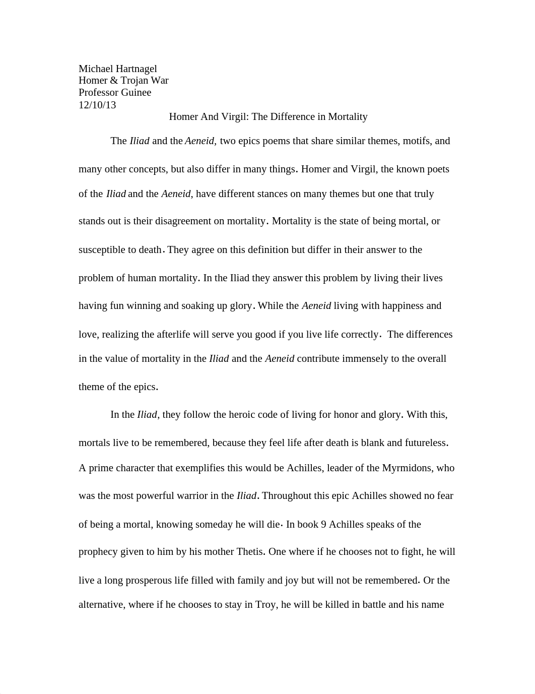 paper 4: Homer And Virgil: The Difference in Mortality_diae3ko5932_page1