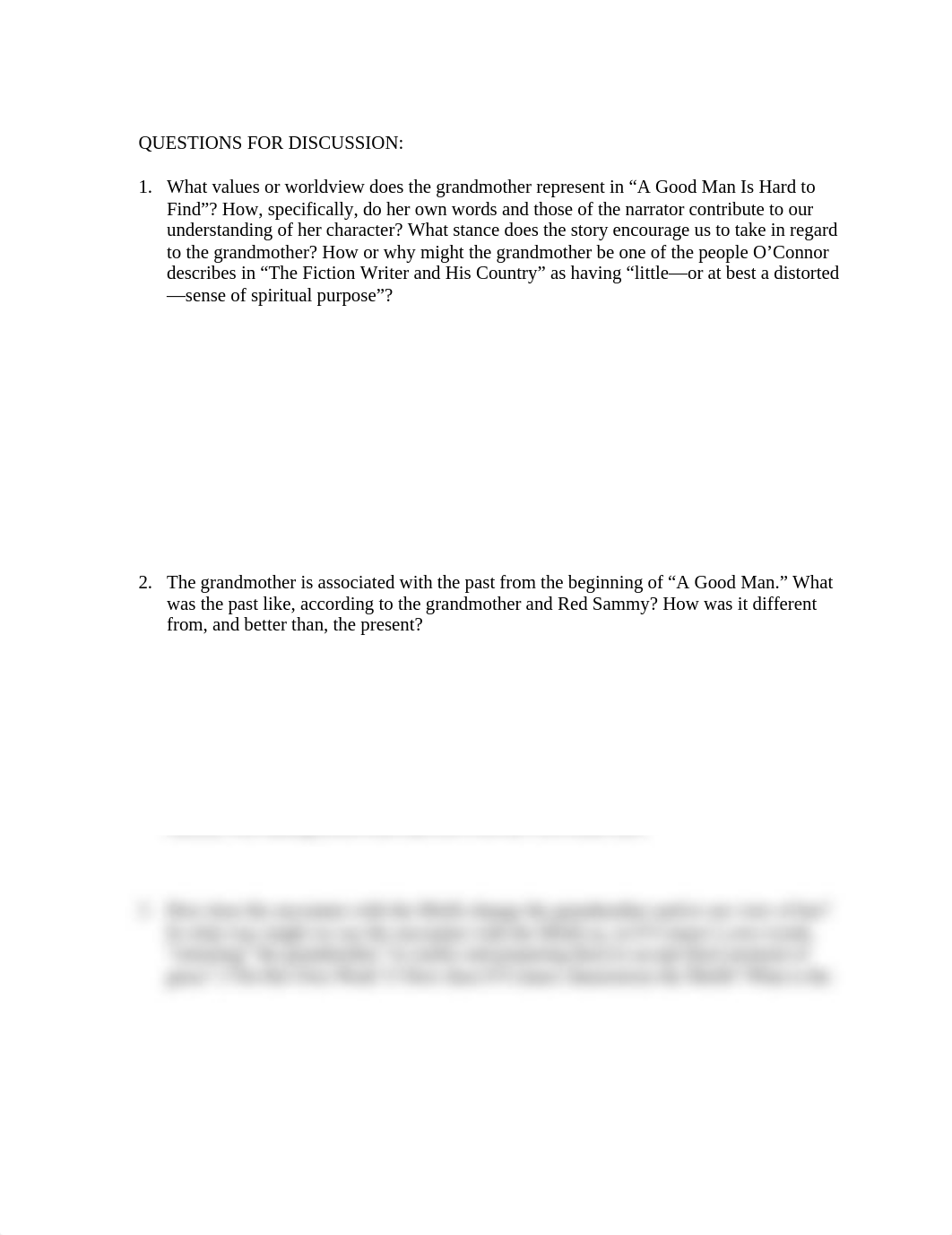 Discussion Questions, A Good Man Is Hard to Find.docx_diaiwbl7g17_page1