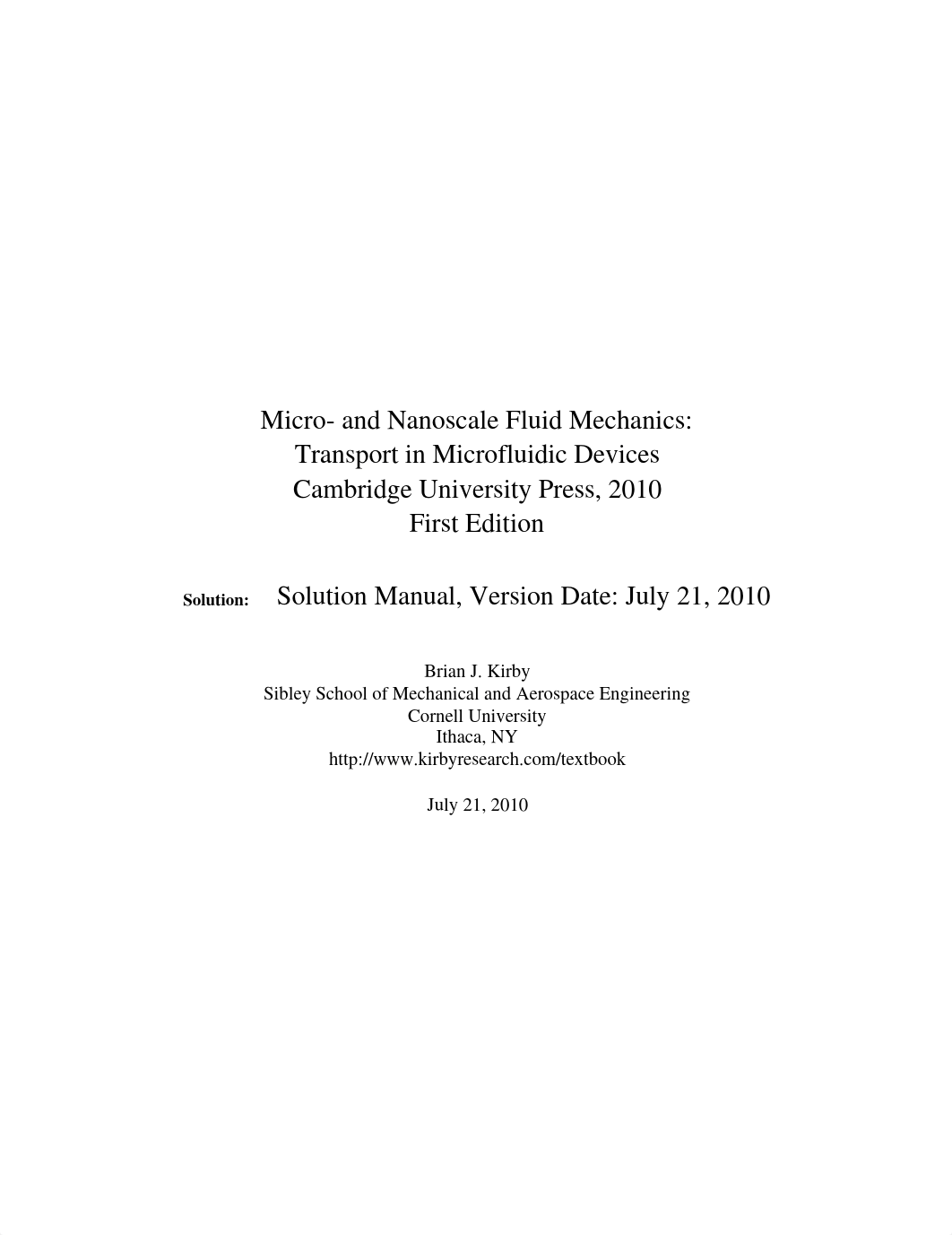 Brian J. Kirby - Solutions Manual Micro and Nanoscale Fluid Mechanics Transport in Microfluidic Devi_dial0pv03jx_page1