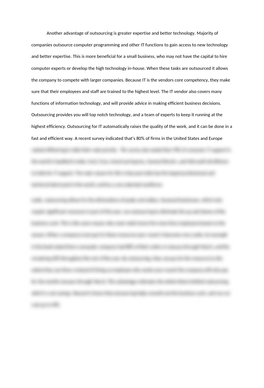 Another advantage of outsourcing is greater expertise and better technology.docx_dias795yqlw_page1