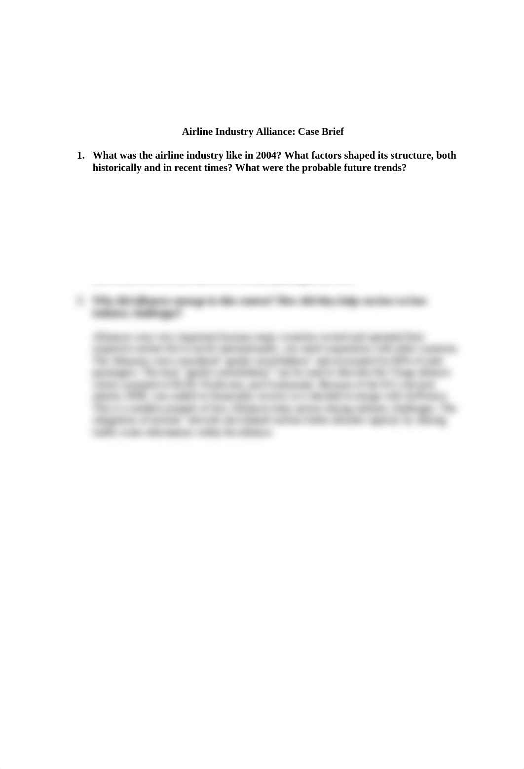 Airline Industry Alliance Case Brief.docx_diasq80lu8v_page1