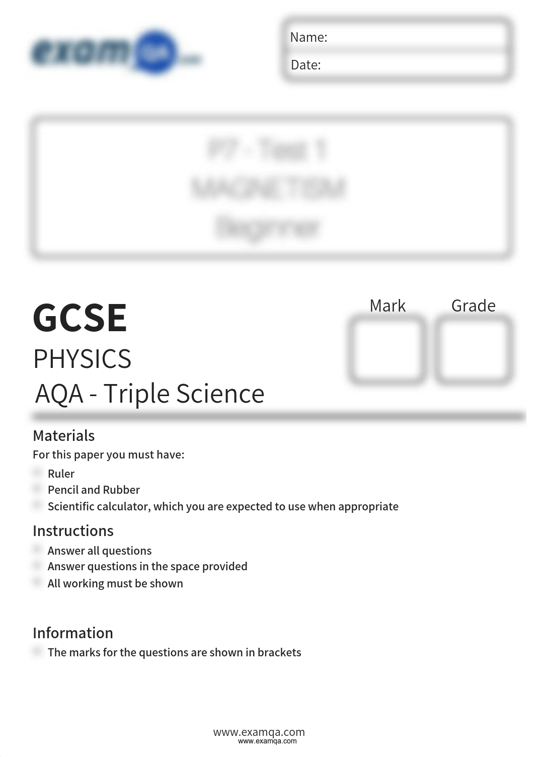 AQA-GCSE-Triple-P7-Test-1-Beginner-QP.pdf_dib17mbyc99_page1