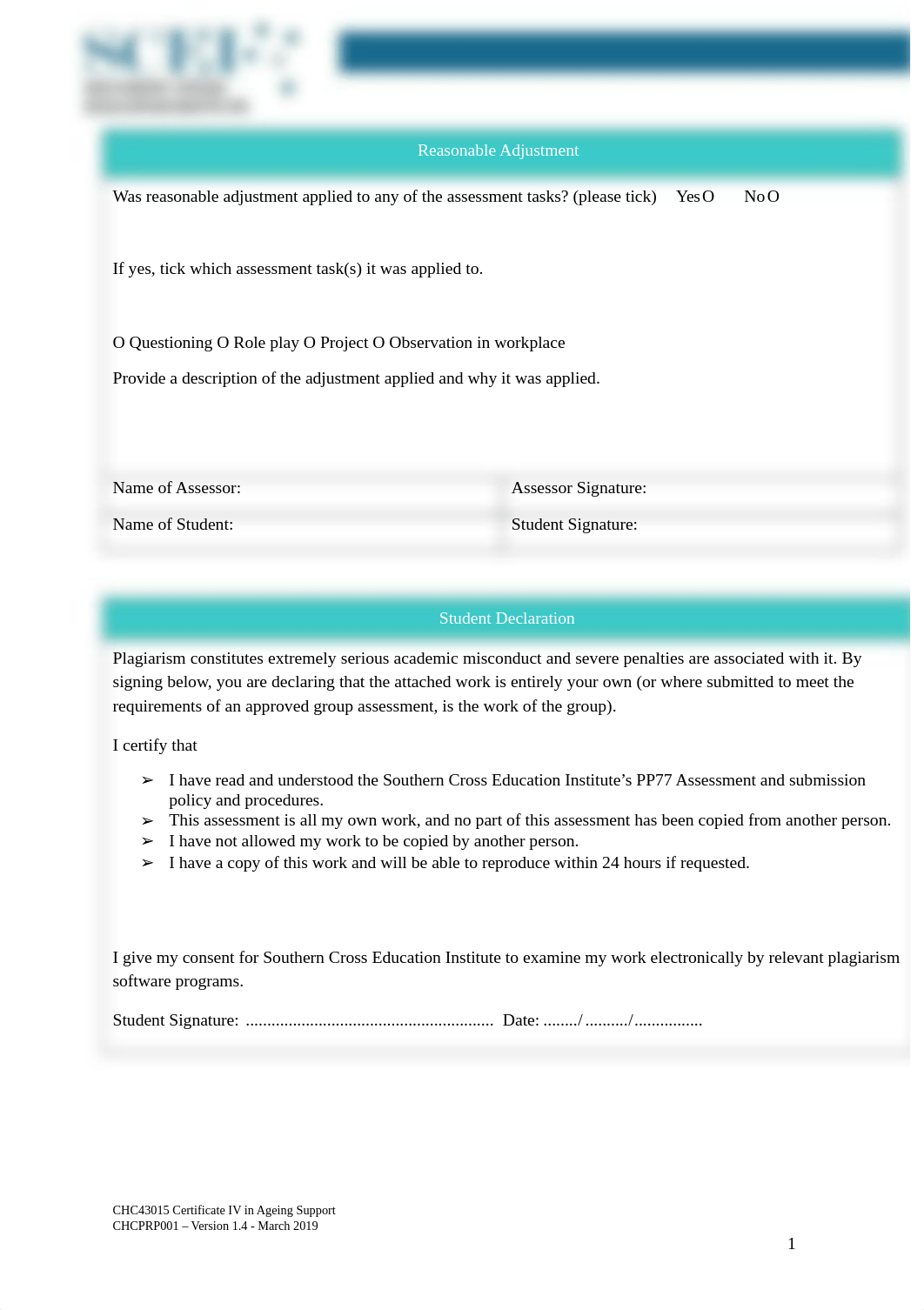 CHCPRP001 Student Assessment_v1.4.docx_dib62mhbqjh_page2