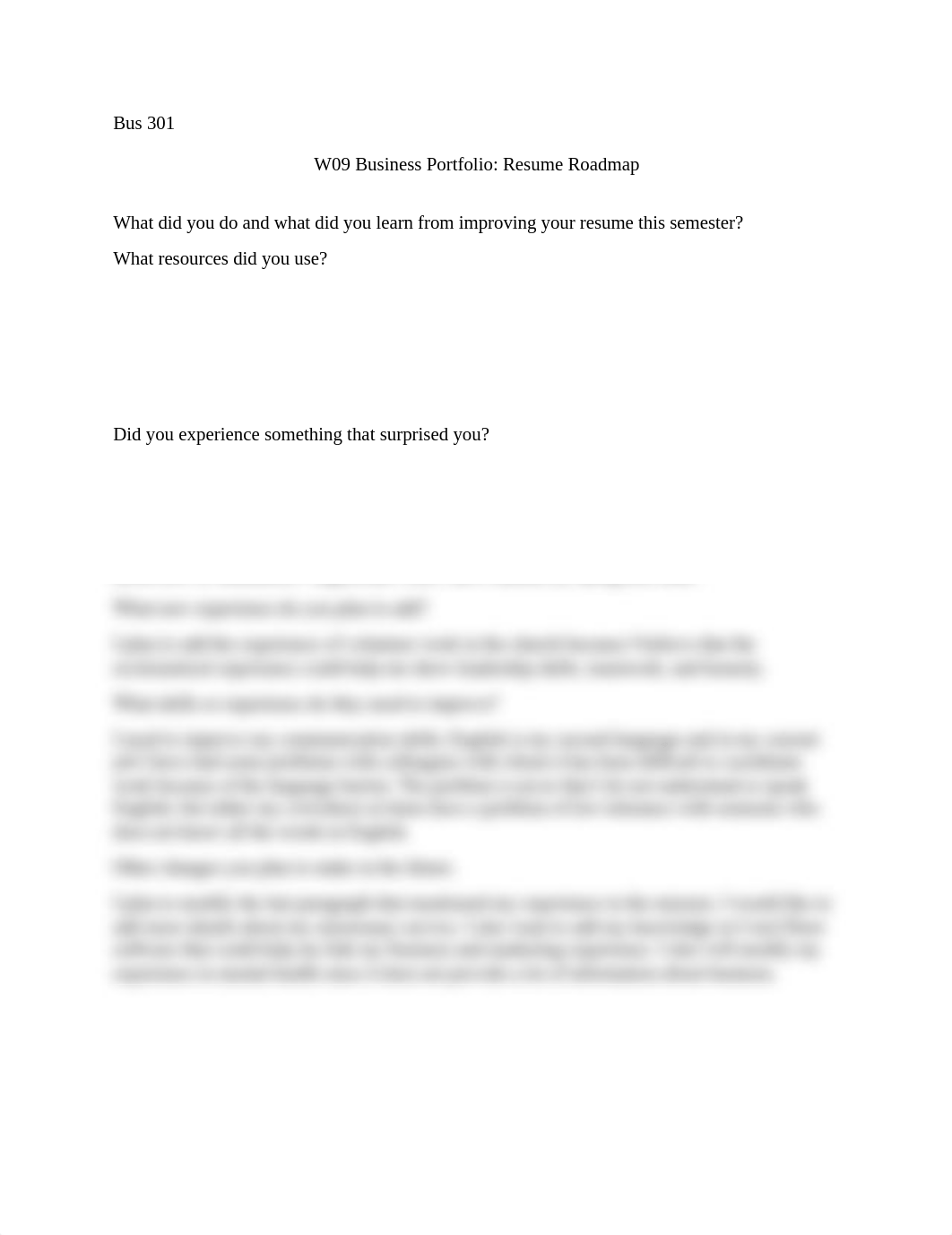 W09 Business Portfolio Résumé Roadmap.docx_dibas553p9c_page1