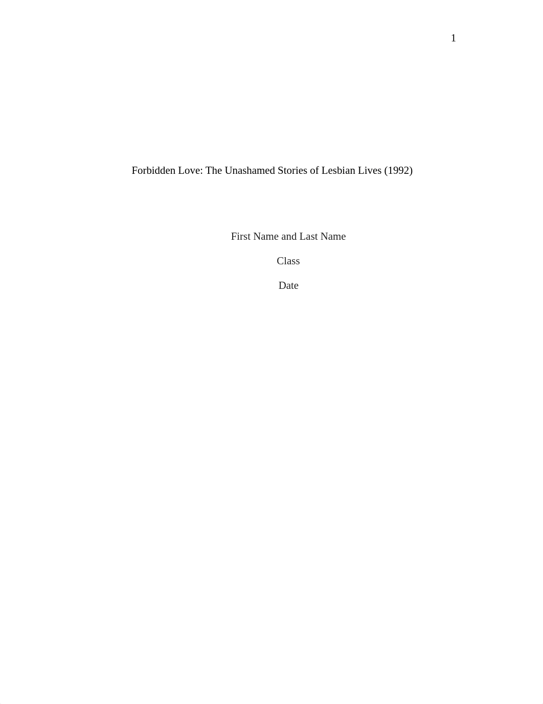 Essay On the Film "Forbidden Love".docx_dic5xzqk18t_page1