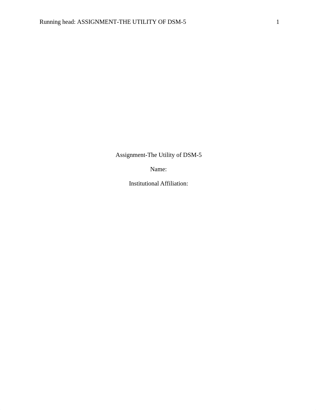 Assignment-The Utility of DSM-5 (1).doc_dicbx1lb9co_page1