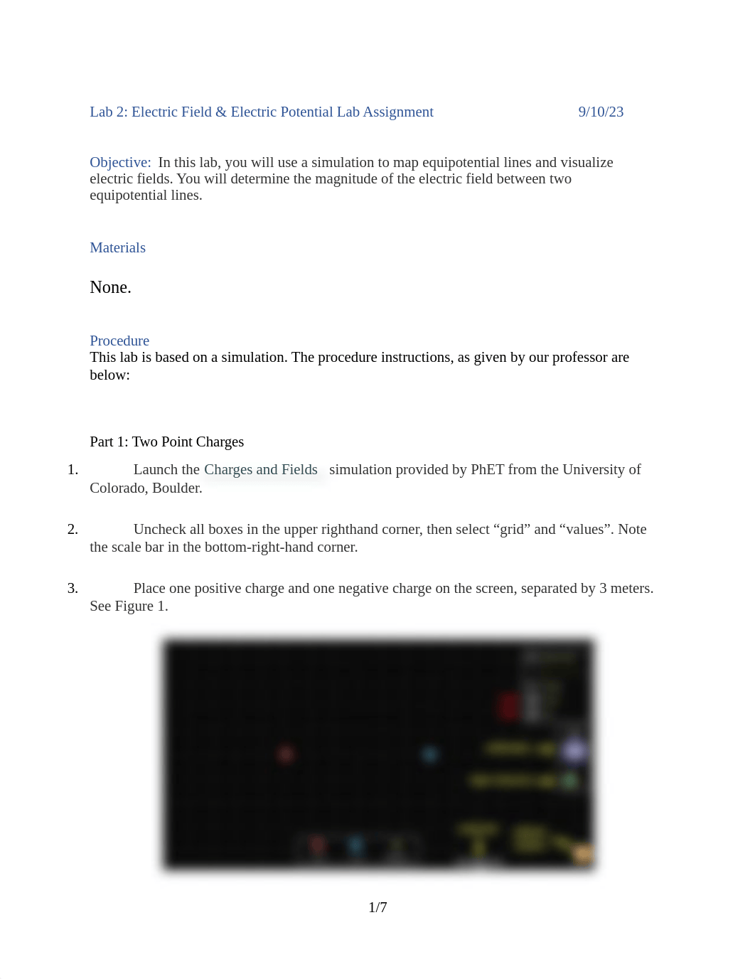 Electric Field & Electric Potential Lab Assignment - PhET.docx_dickp3v8lwm_page1