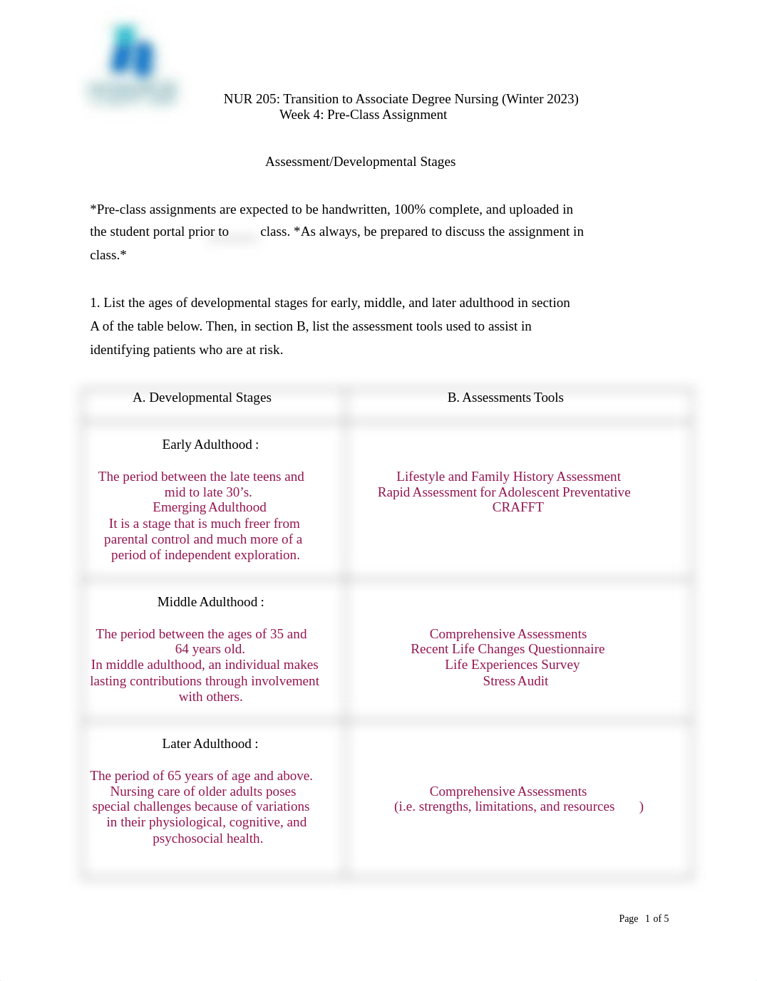 NUR 205-Week 4 Pre-Class Assignment WI23 (1).doc_diclmskewc9_page1