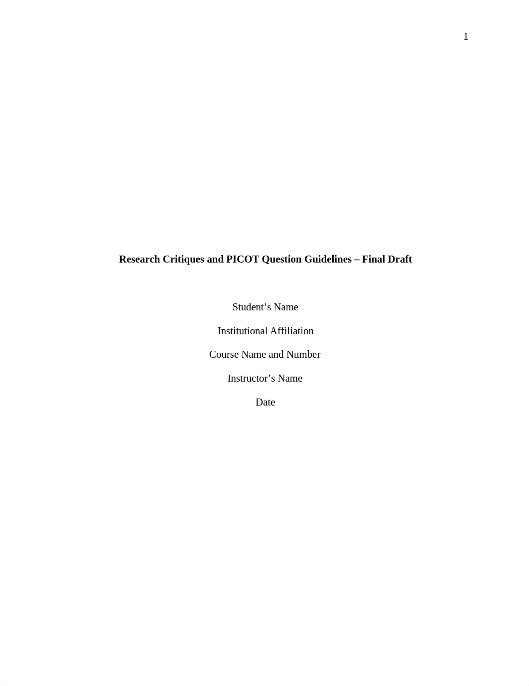 Research Critiques and PICOT Question Guidelines.edited.docx_dicptm3phih_page1