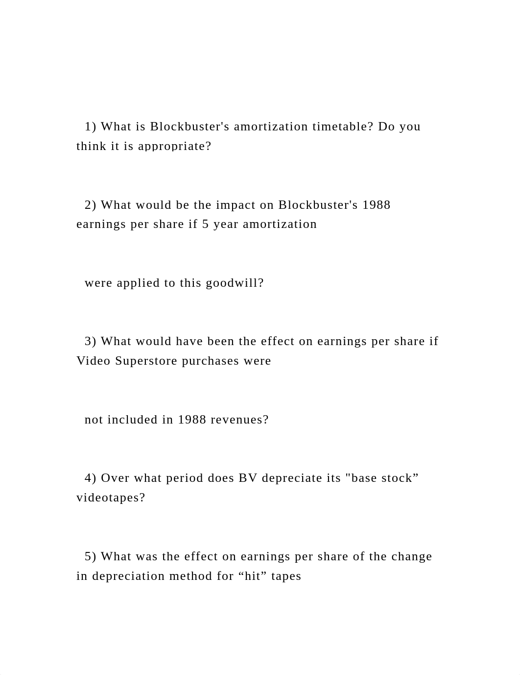 1) What is Blockbusters amortization timetable Do you think i.docx_dicsbvqdprb_page2