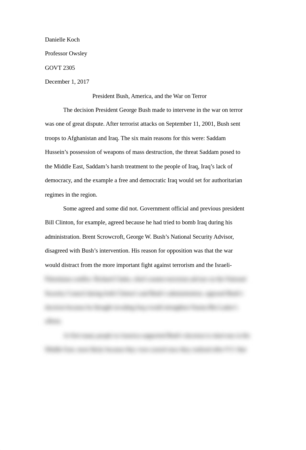 Government War on Terror essay.docx_dicyq875bo6_page1