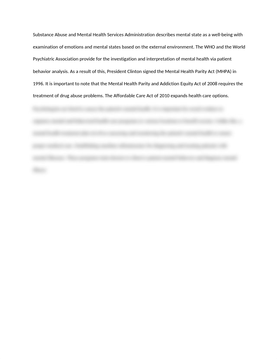 Substance Abuse and Mental Health Services Administration describes mental state as a well.docx_diczoojeayb_page1