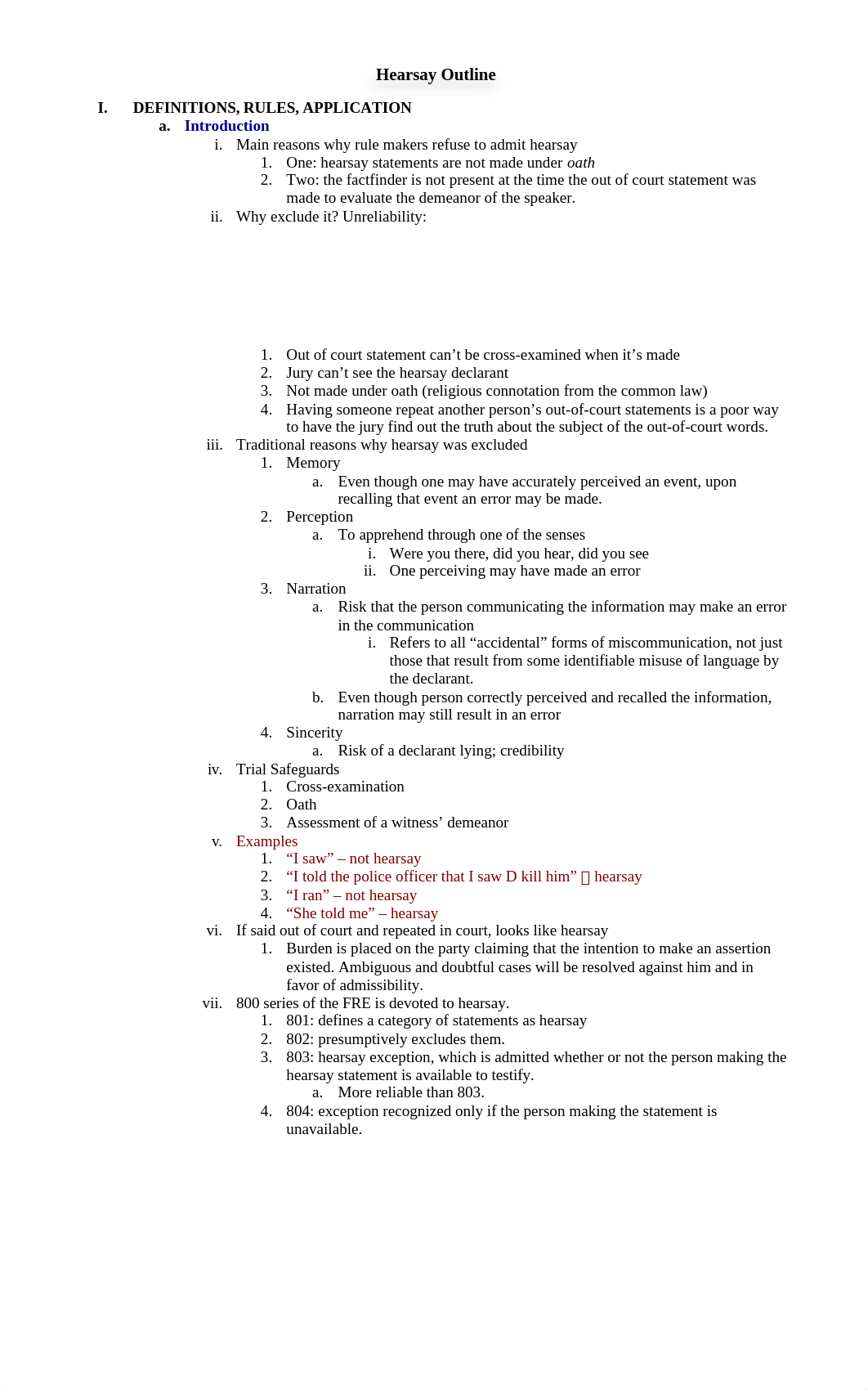 Evidence - Hearsay Outline.docx_did6a13fm98_page1