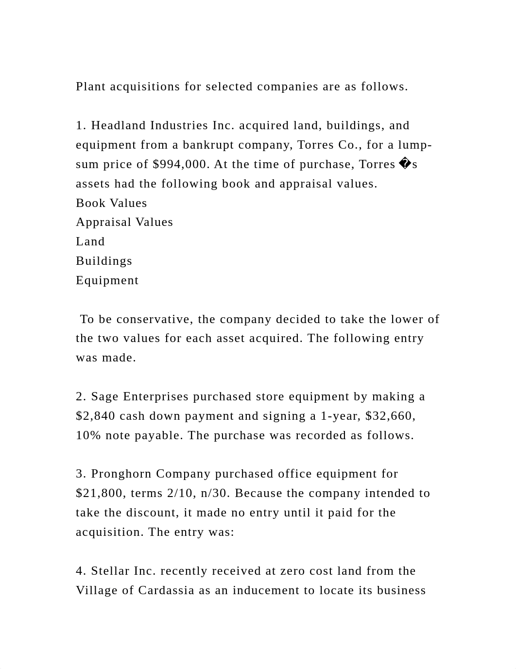 Plant acquisitions for selected companies are as follows.1. Head.docx_didfzb5gmq5_page2