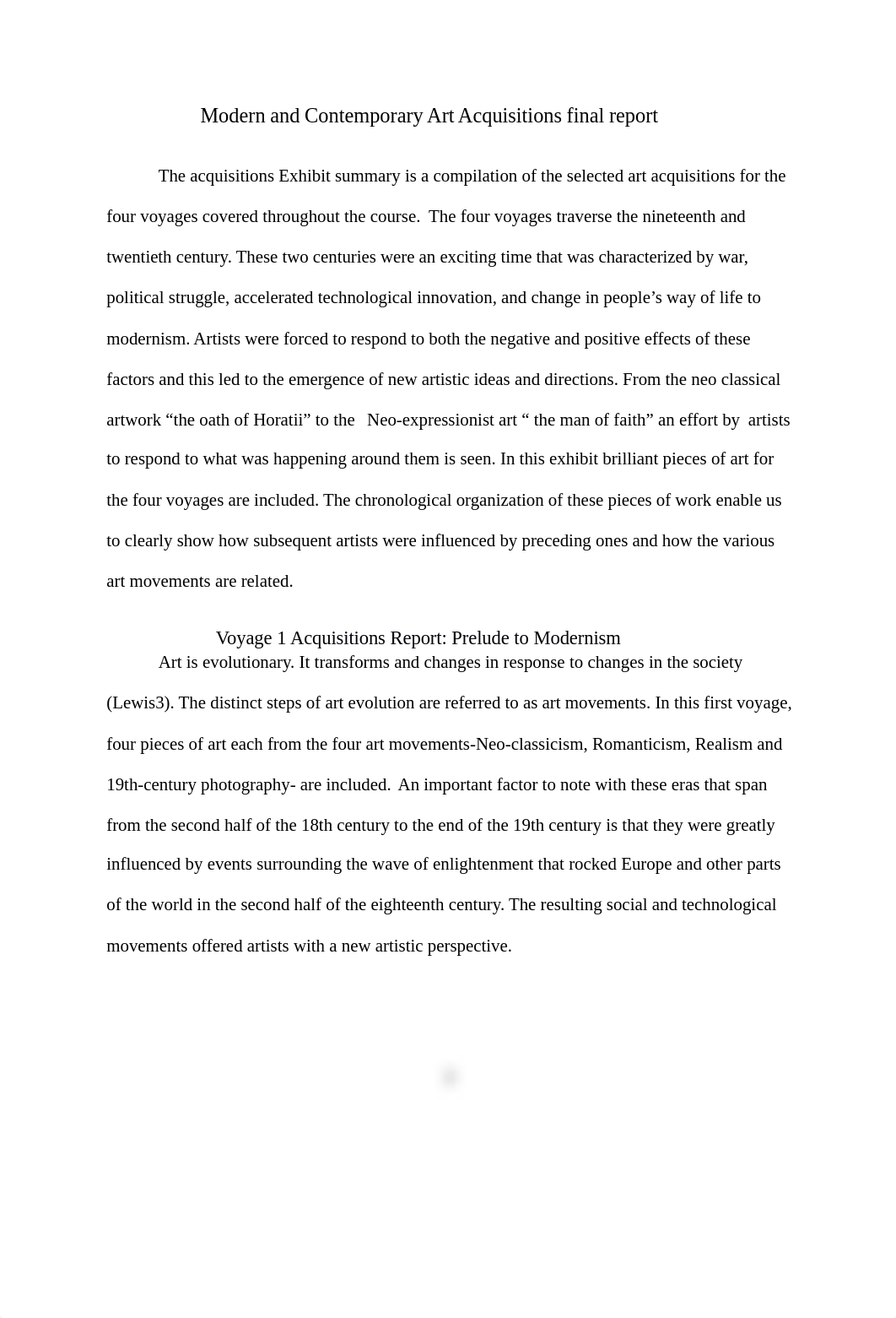 DelarisceG_M2T6_Final Modern and Contemporary Art Acquisitions Exhibit_ART1030.docx_didkepd9ee4_page2