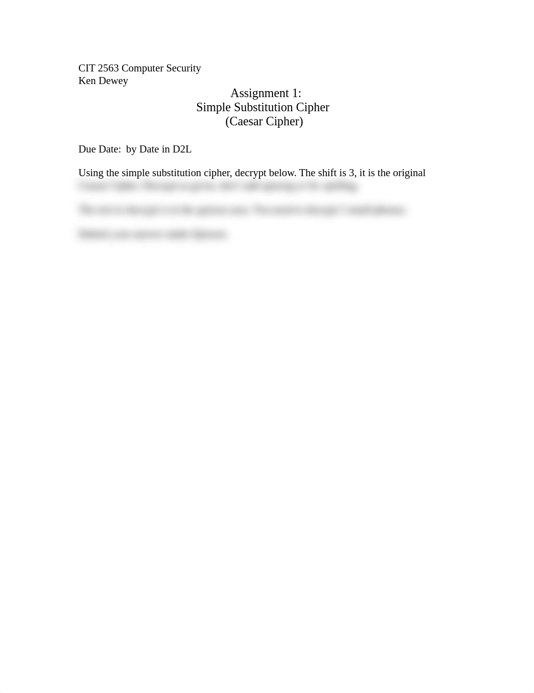 CIT2563-CompSec-Assignment 1 Caesar Cipher_didldozat67_page1