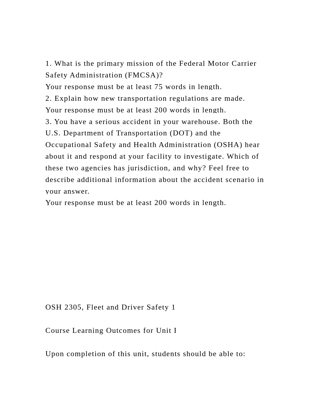 1. What is the primary mission of the Federal Motor Carrier Safety.docx_didwozsjjef_page2