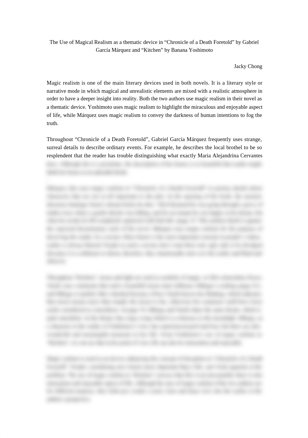 The Use of Magical Realism in_dieakcb0590_page1