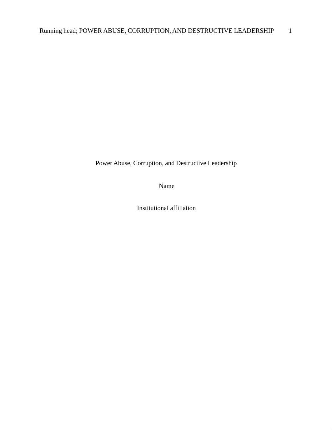 Power Abuse, Corruption, and Destructive Leadership.docx_diemgwfaq6a_page1